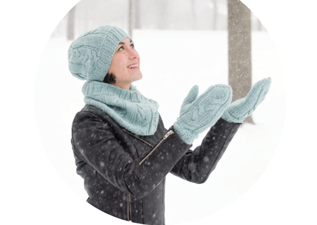 Twist Collective Bilberry Cowl Knitting Pattern
