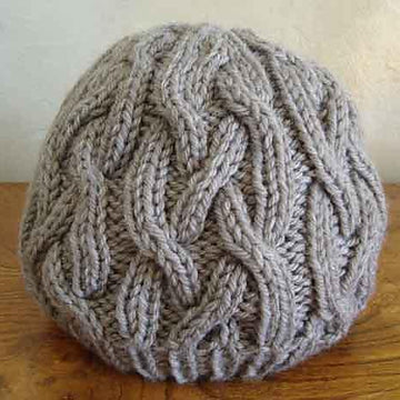#92 One Skein Braided Cable Hat
