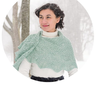 Twist Collective Aubin Wrap Knitting Pattern