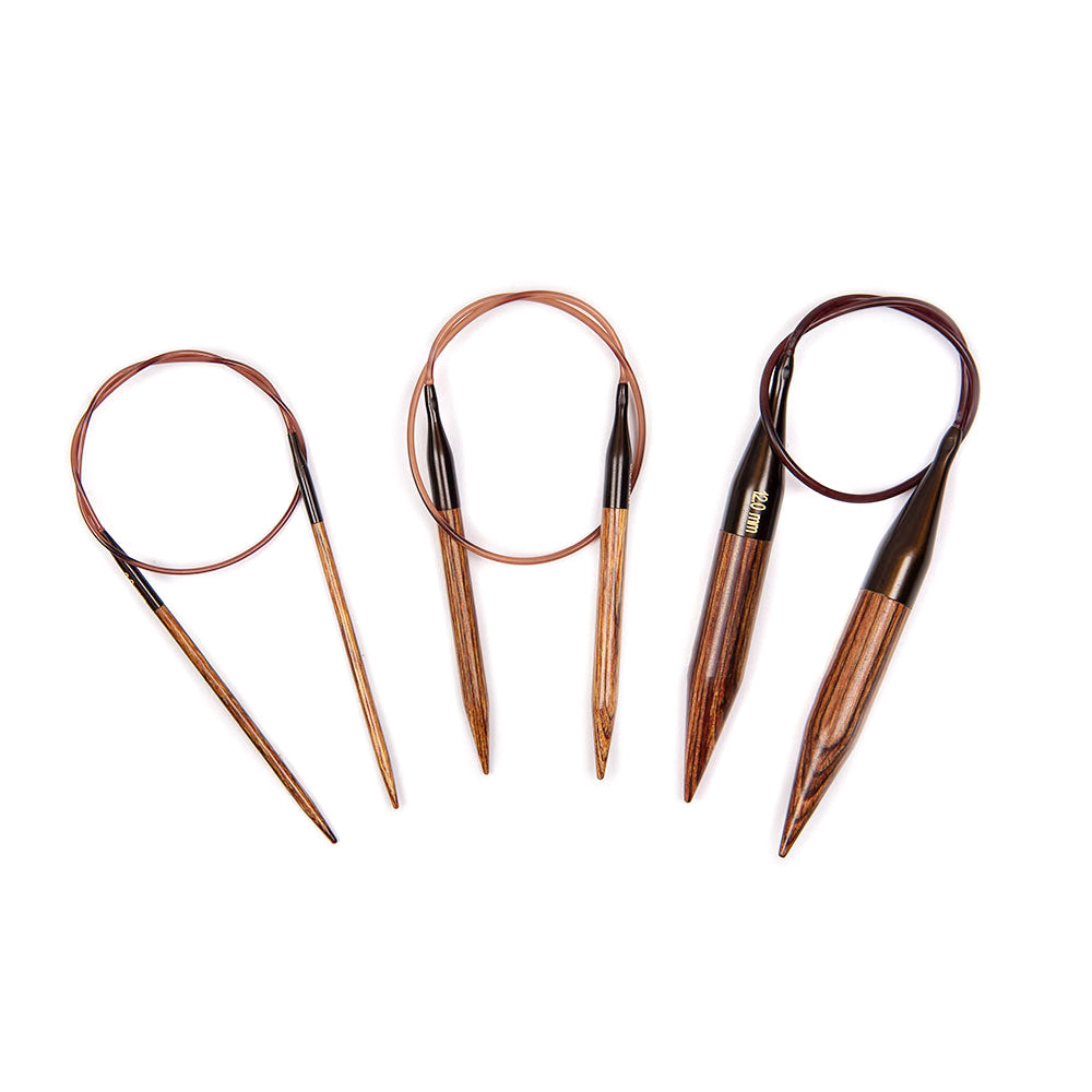 KnitPro Ginger Fixed Circular Needles 16" (1 Pair)