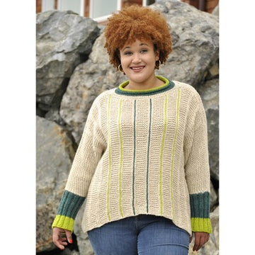 Skacel One Fits Many Pullover Knitting Pattern