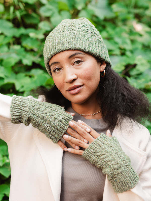 Back Bay Hat in Berroco Remix Wool Knitting Pattern