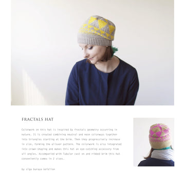 Olgajazzy Fractals Hat Knitting Pattern