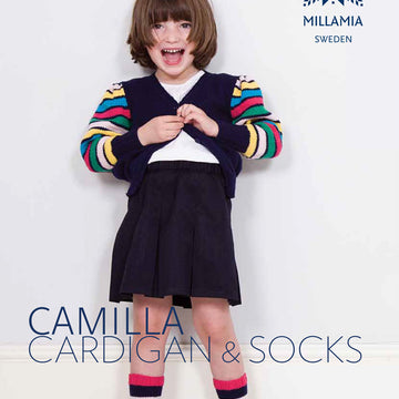 MillaMia Camilla Cardigan and Socks Knitting Pattern