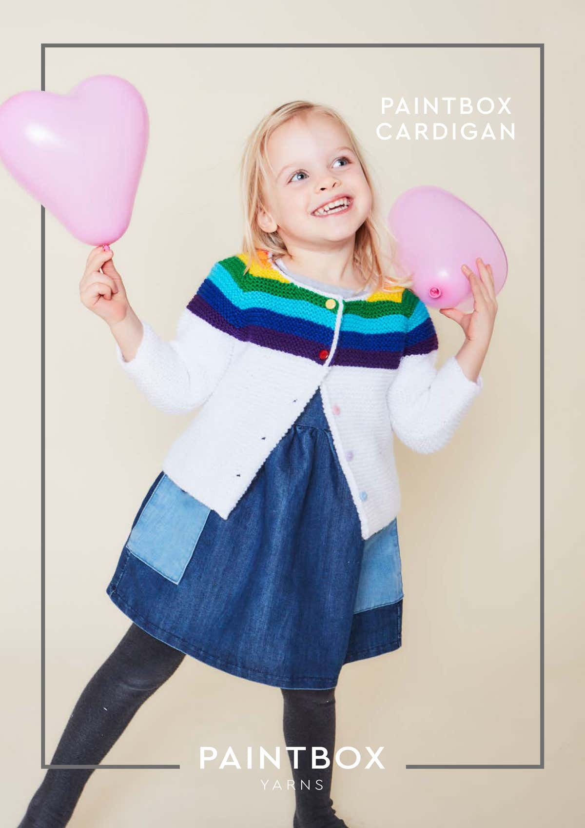 Paintbox Yarns Paintbox Cardigan Knitting Pattern