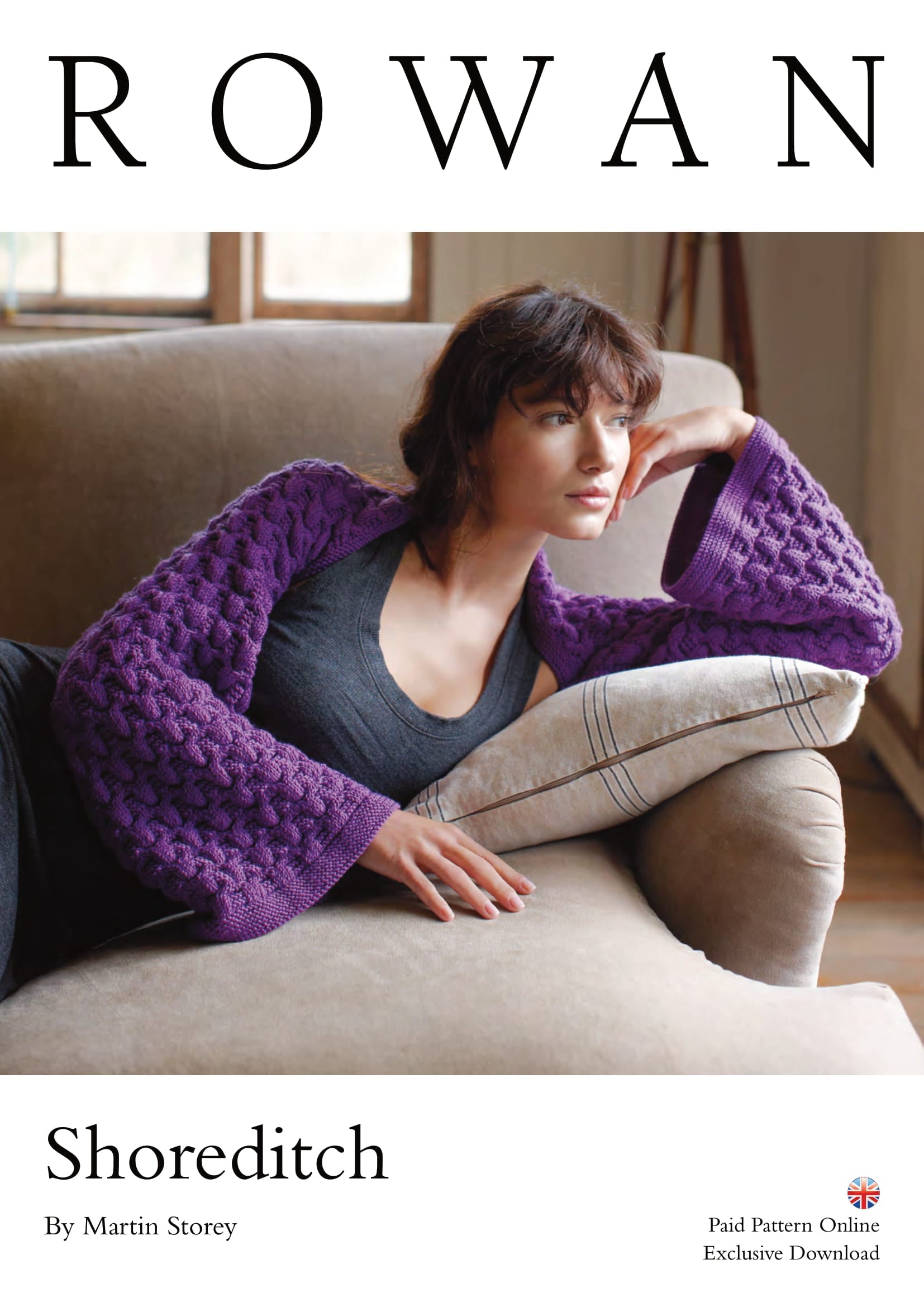 Rowan Shoreditch Cardigan Knitting Pattern