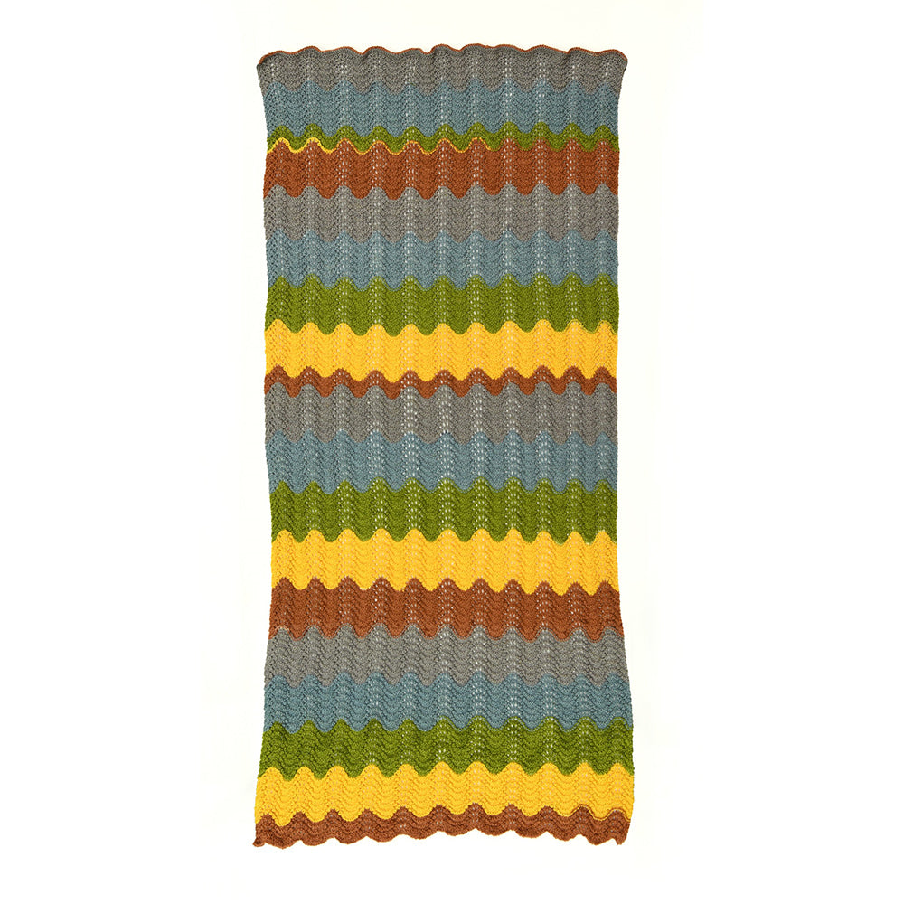 Cascade Yarns Whirligig Ripples Blanket Knitting Pattern