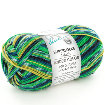 On-Line Supersocke 4-Ply - 315 Anden Color