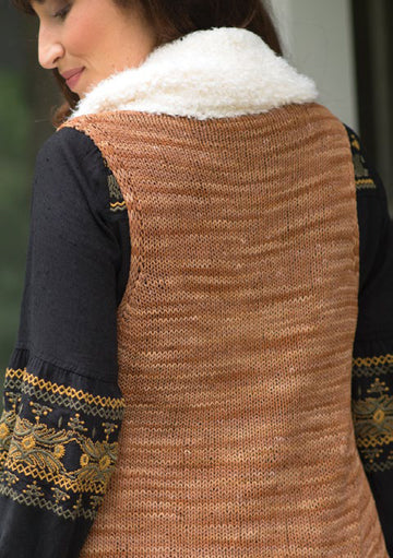 Gardiner Waistcoat in Berroco Suede & Plush - 383-2 PDF