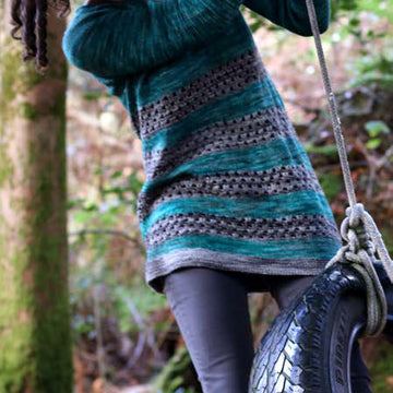 Lignite Jumper by Carol Feller in The Yarn Collective Bloomsbury DK
