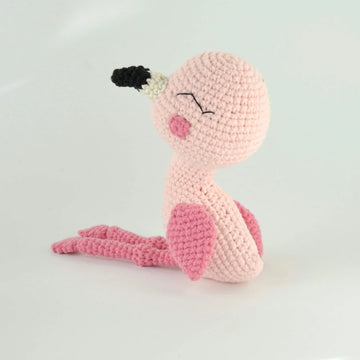 Amigurumi Flamingo in Lion Brand Feels Like Butta - M23047 FB PDF
