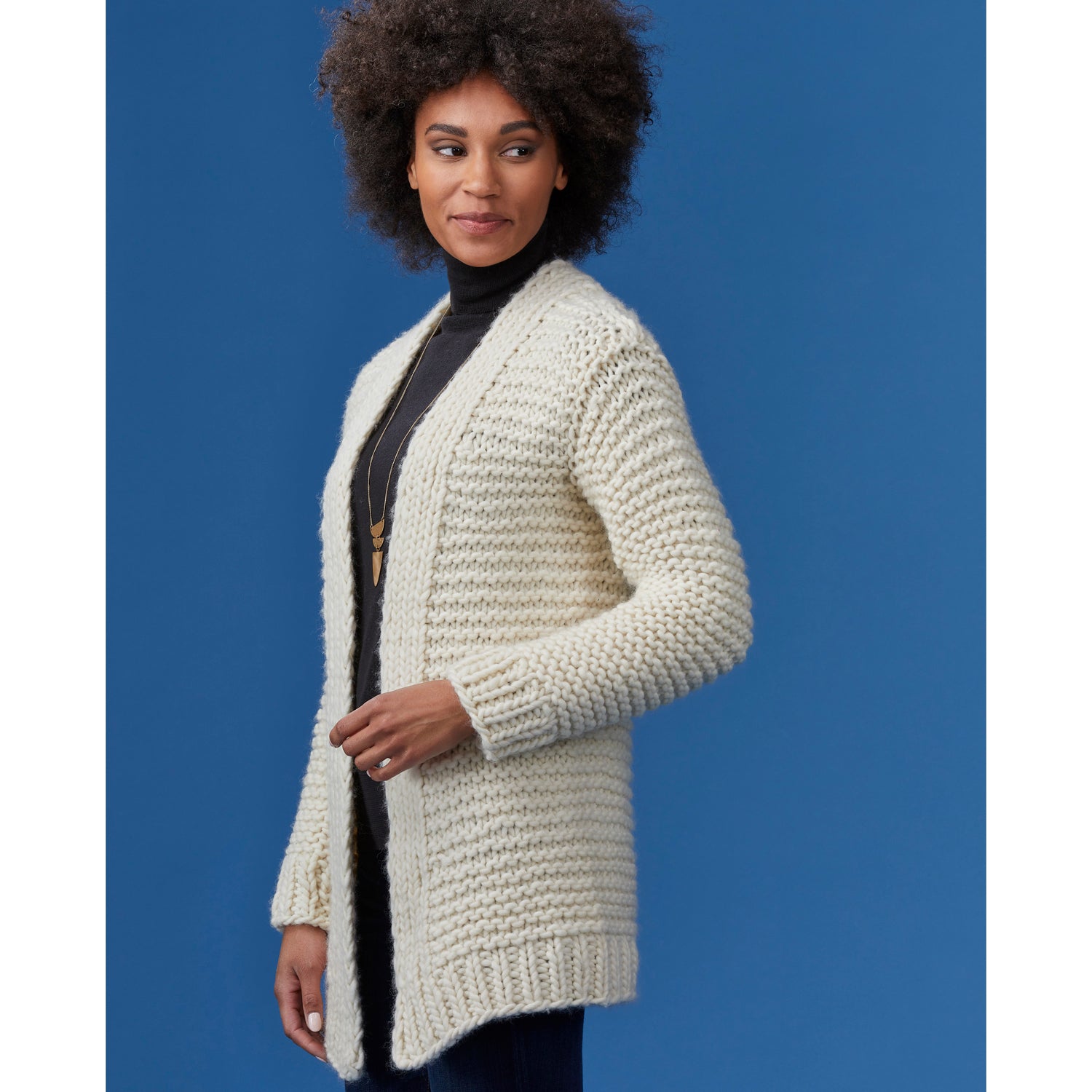 Tahki Yarns Aberdeen Cardigan Knitting Pattern