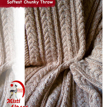 Misti Alpaca 909 Softest Chunky Throw PDF
