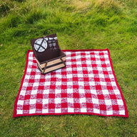 Deramores Gingham Blanket Knitting Pattern
