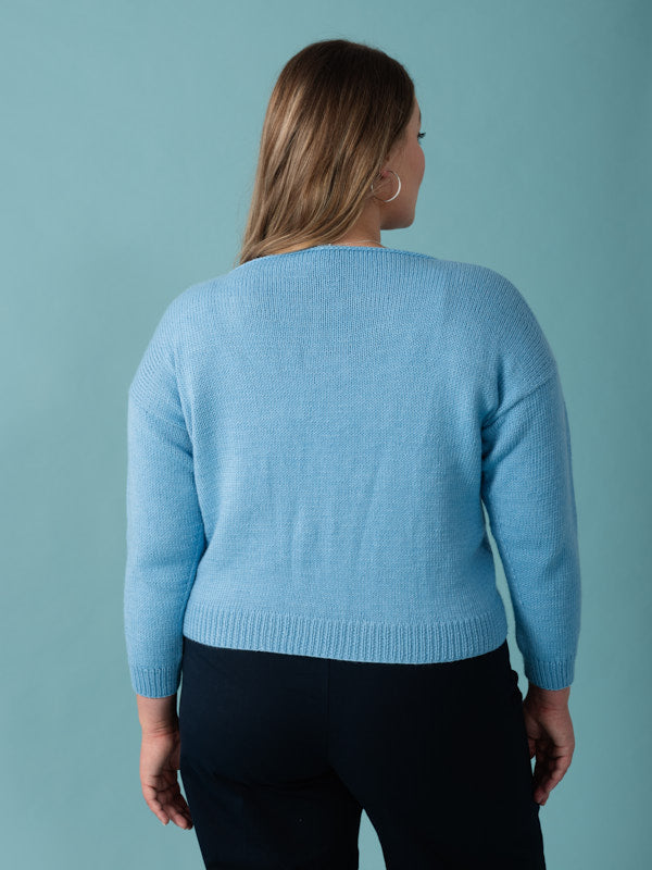 Freesia Cardigan in Berroco Cashmello Knitting Pattern