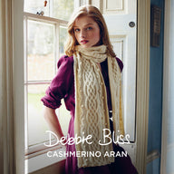 Debbie Bliss Wednesday Cable & Bobble Scarf Knitting Pattern