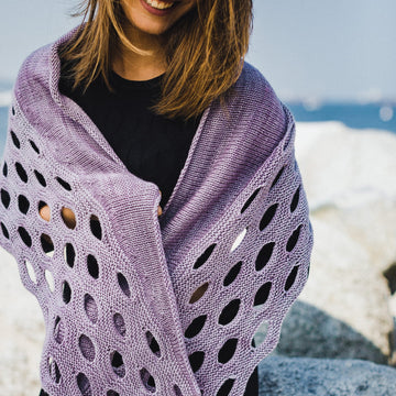 SweetGeorgia Jana Wrap Knitting Pattern