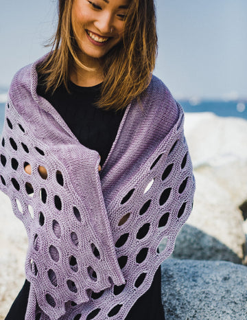 SweetGeorgia Jana Wrap Knitting Pattern