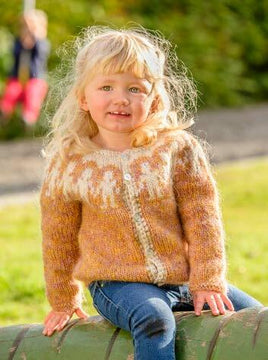 Litlu Manneskjurnar Cardigan Knitting Pattern