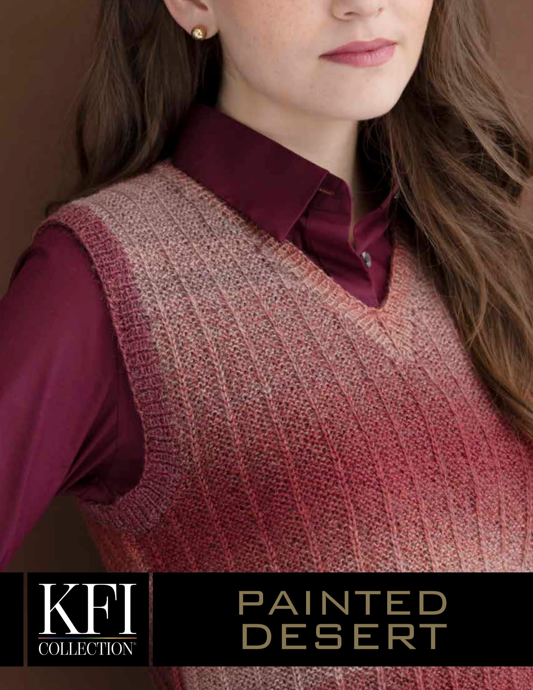 Knitting Fever Sunny Day Cropped Vest Pattern