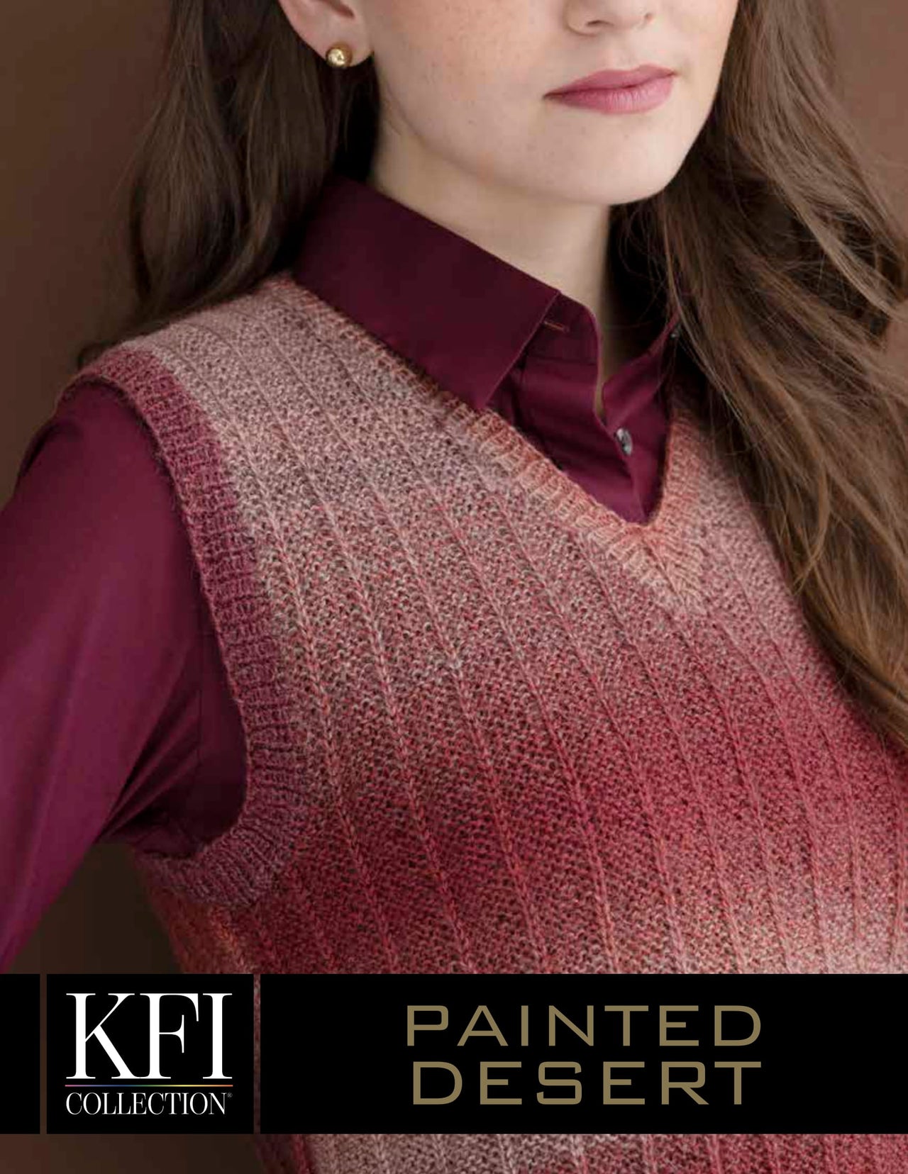 Knitting Fever Sunny Day Cropped Vest Pattern