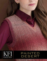 Knitting Fever Sunny Day Cropped Vest Pattern