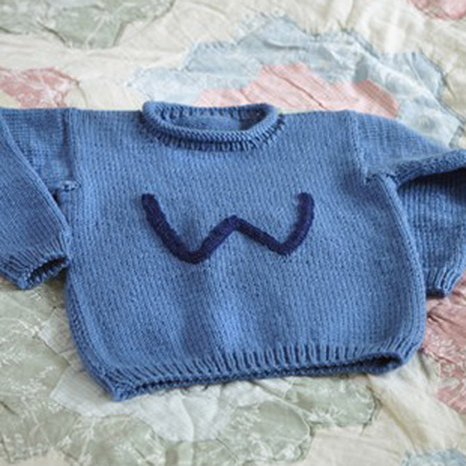 Valley Yarns B Basic Child's Pullover Knitting Pattern