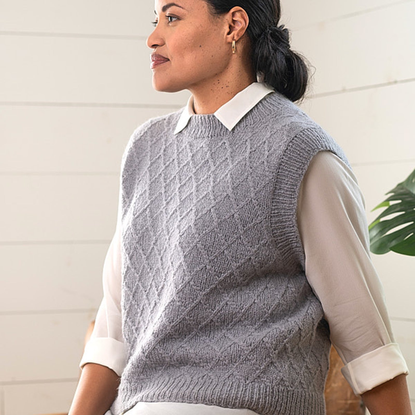 Berroco Morel Vest Knitting Pattern