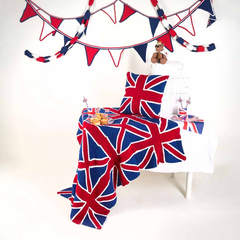 Paintbox Yarns Celebration Bunting Knitting Pattern