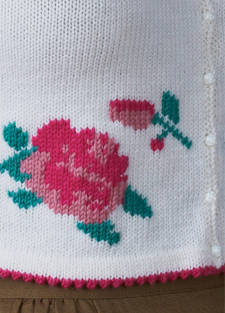 Debbie Bliss Flora Cardigan Knitting Pattern