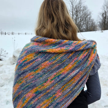 The Zsa Zsa Shawl Knitting Pattern