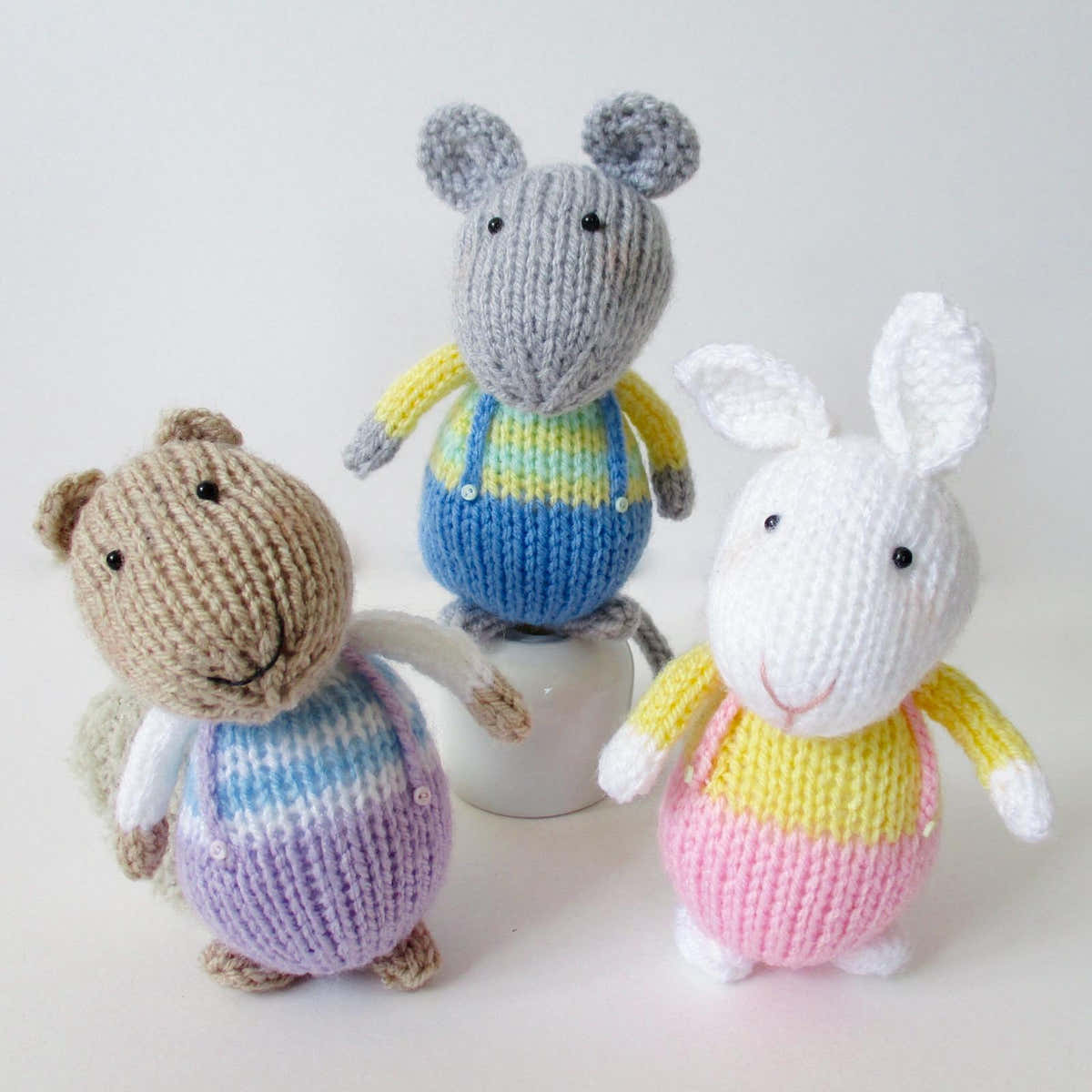 Fluffy, Sniffles and Squeaker