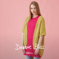 Debbie Bliss Curved Edge Cardigan Knitting Pattern