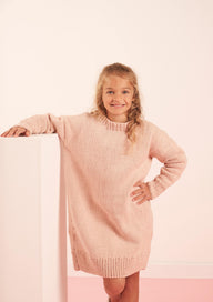 Mini Rocha Sweater with Sleeves Jumper Knitting Pattern