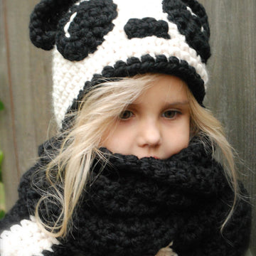 Paige Panda Hat/Scarf