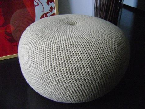 4 Knitted & Crochet Pouf Floor cushion Patterns