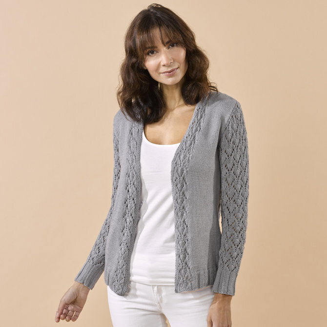 Tahki Yarns Creswell Cardigan Knitting Pattern