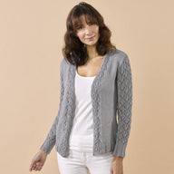Tahki Yarns Creswell Cardigan Knitting Pattern