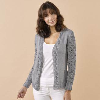 Tahki Yarns Creswell Cardigan Knitting Pattern