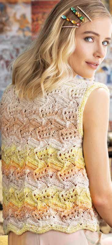 Noro Lace Sleeveless Top Knitting Pattern