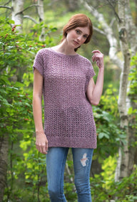 Berroco Lake Arrowhead Tee Jumper Knitting Pattern