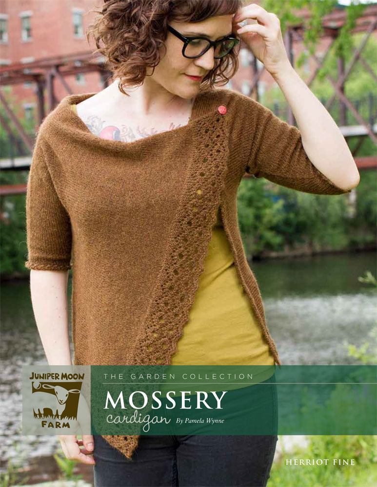 Mossery Cardigan Knitting Pattern