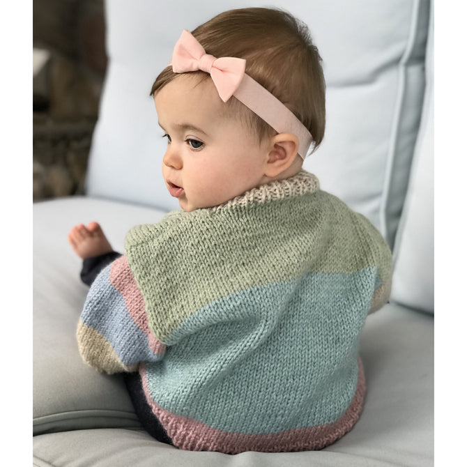 Plymouth Yarn Baby Cardigan Knitting Pattern
