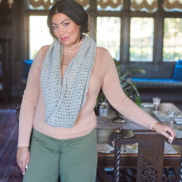 Rond de Jambe Cowl Accessory Knitting Pattern