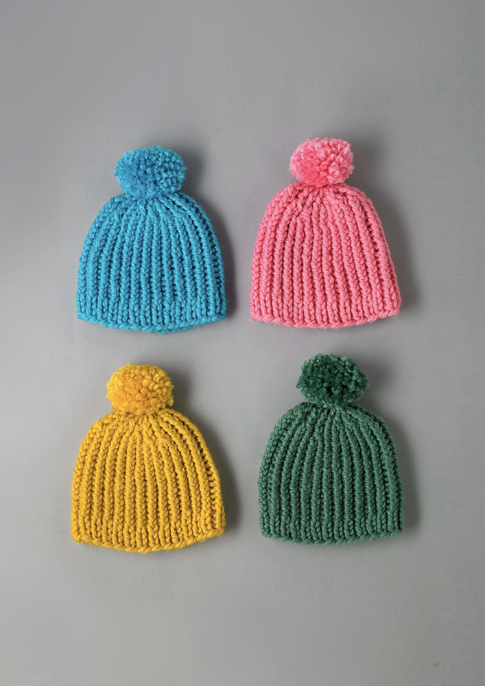 Paintbox Yarns Happy Hat Knitting Pattern