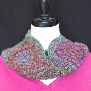 Jojoland Curly Neck Warmer Cowl Knitting Pattern