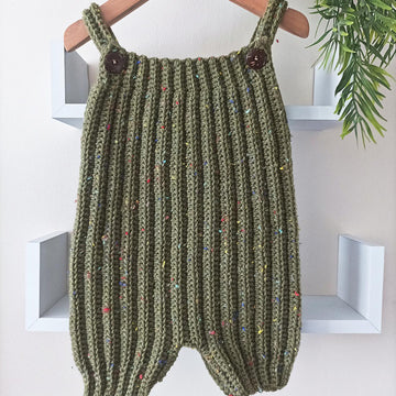 Little Rib Dungarees