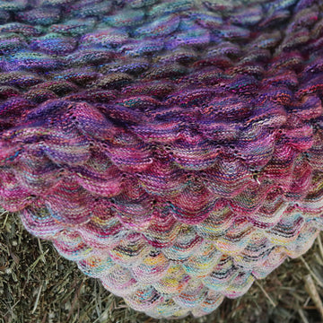 Koigu Dragoness Wrap Knitting Pattern