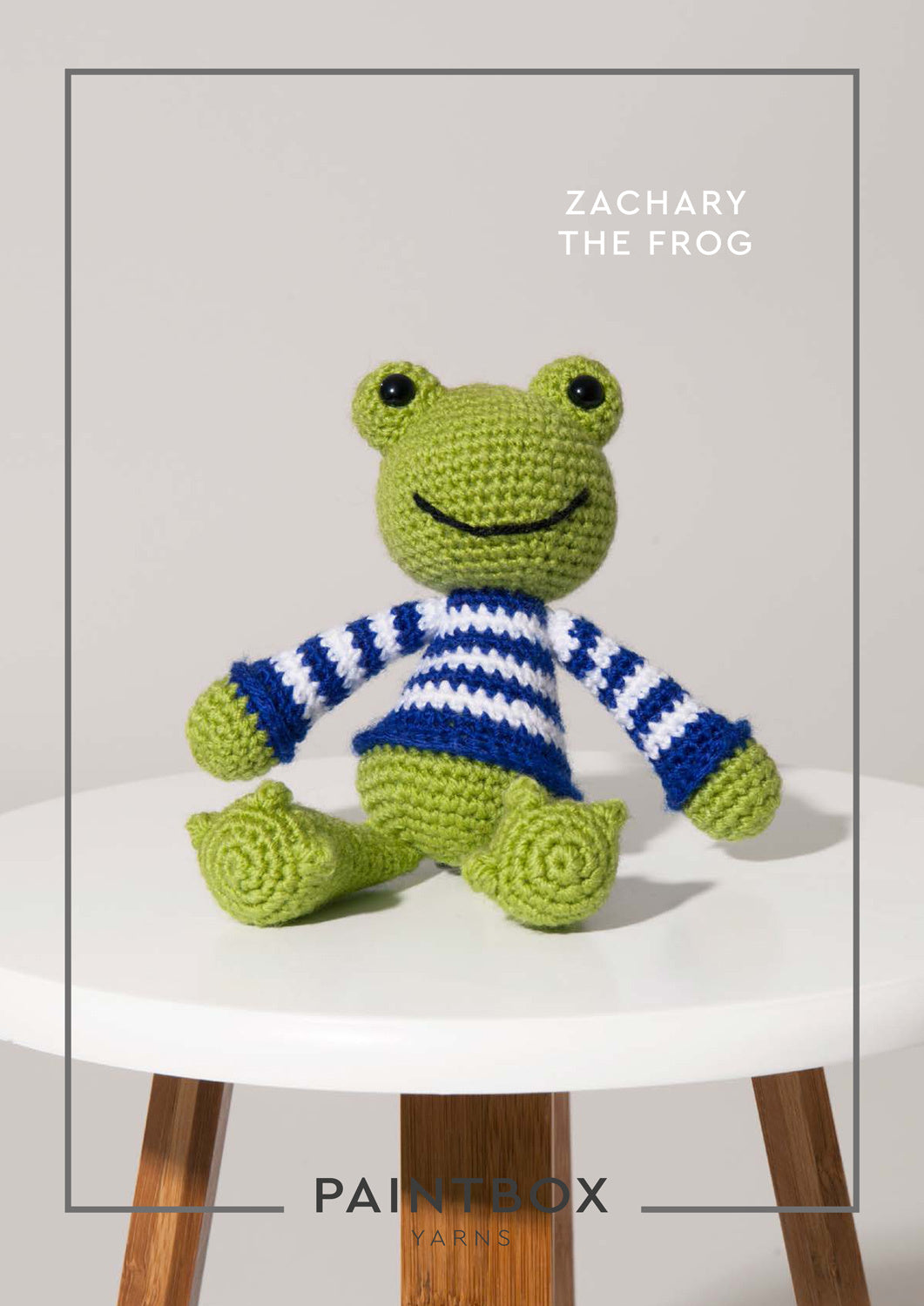 Paintbox Yarns Zachary the Frog Crochet Pattern