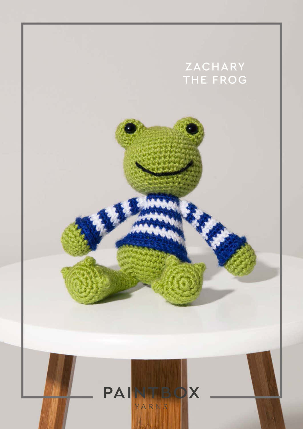 Paintbox Yarns Zachary the Frog Crochet Pattern
